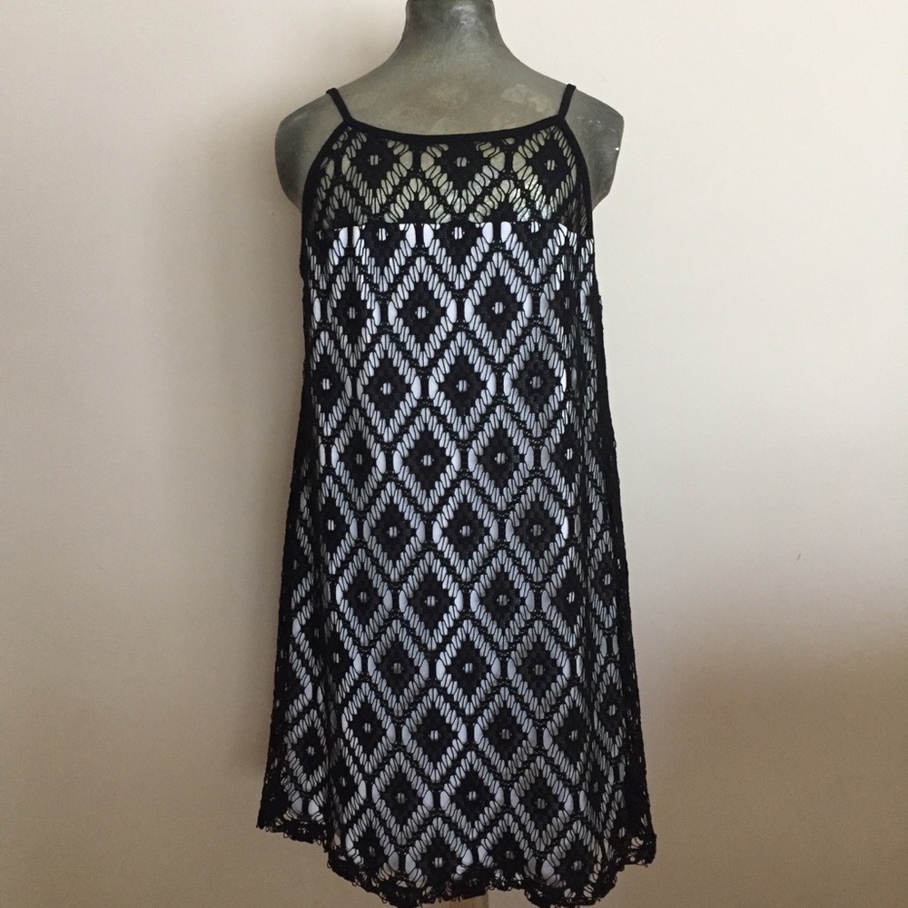 Emma & Michele Crochet Dress Sz Xl